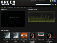 Tablet Screenshot of greendistribution.com.au